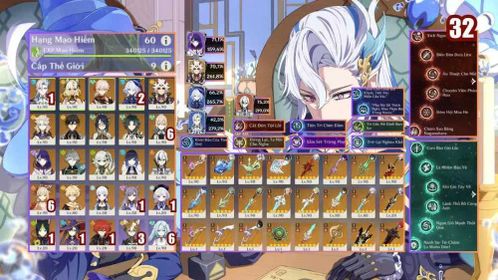 AR 60 | C6 YOIMIYA, ARLECC, NEUV, ITTO, ALHAITAM, YELAN, FLINS