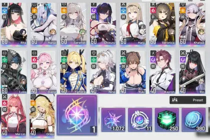 Asia | 21 SSR Combatant and 2 Partner | 1 Omega | Selector On