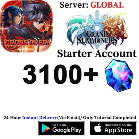 Global | 3100+ Crystal |10-15 random Awoken characters [Grand Summoners]