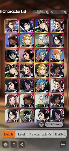 Global LV1| Aizen, Rukia | Starter Account | roll