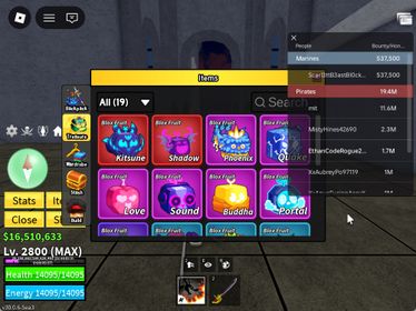 ID 638:Level 2800+God+ Kitsune Shadow Inven|Unverified Account|Auto Delivery|Blox Fruits