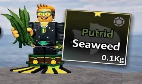 Putrid Seaweed + 🎁 2 Exalted Relic | Dead Man's Rod Material Fisch