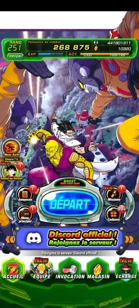 IOS | GLB | Compte Dokkan Battle +10000 DS