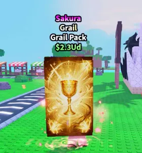 Anime Card Farm | 3x Grail Pack | Sakura