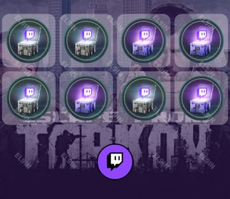 💎 Twitch Drops 💎 Golden Coins tournament 💎 Escape from Tarkov [Total 8 Items]