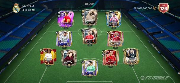 🔥 Meta 129 OVR Ronaldo Nazário Account | 👑 R9 × 127 VVD × 127 Baresi | ⚡ 126 Hazard × Schweinsteiger × Messi × Raul | 🏆 Full Meta Team | 📱 iOS × Android