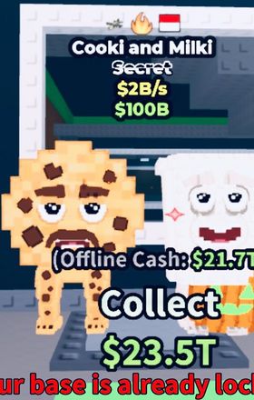 Highest Income🔥 Cooki and Milki 2B/sec! 3 TRAITS | Steal a Brainrot 🔥