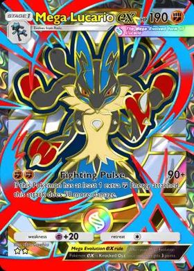 [All language] 2 Star Mega Lucario ex Full Art  - B4b