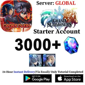 Global | 3000+ Crystal |Houka + Jay. | [Grand Summoners]
