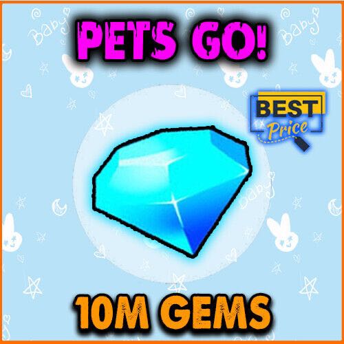 10M Gems Diamonds | Pets Go | Fast and Cheapest