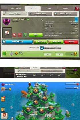 SUPER RARE ➤CLAN LEVEL- 13 ➤ silver LEAGUE ➤NAME:13✓GHOST Rider***➤ RARE English NAME ➤ CLAN CAPITAL 6 Max ||➤LOW PRICE✓