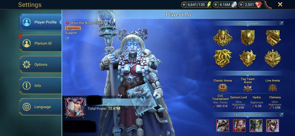 [4 Mythical Champions][12.47M] Lady Mikage,Nais,Mezomel,Embrys + 131 LEGENDARY (Marius,Leonardo+Donnie+Raph+Mich,Titus(6*)+Wixwell+Pheidi(6*),Tormin+Hilvi,Odin,Niamhe,Nekhret,Krisk,Teu(6*),Ninja(6*),Shyek+Krokhad...) + 1k UNM + 1k NM HYDRA + RTA AVATAR