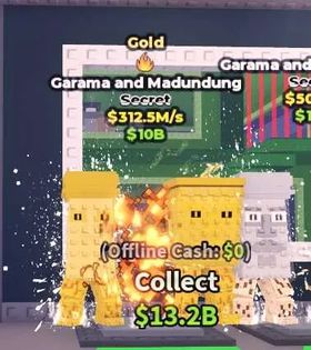 [INSTANT DELIVERY] Garama And madundung (GOLD)312M/s l Steal A brainrot