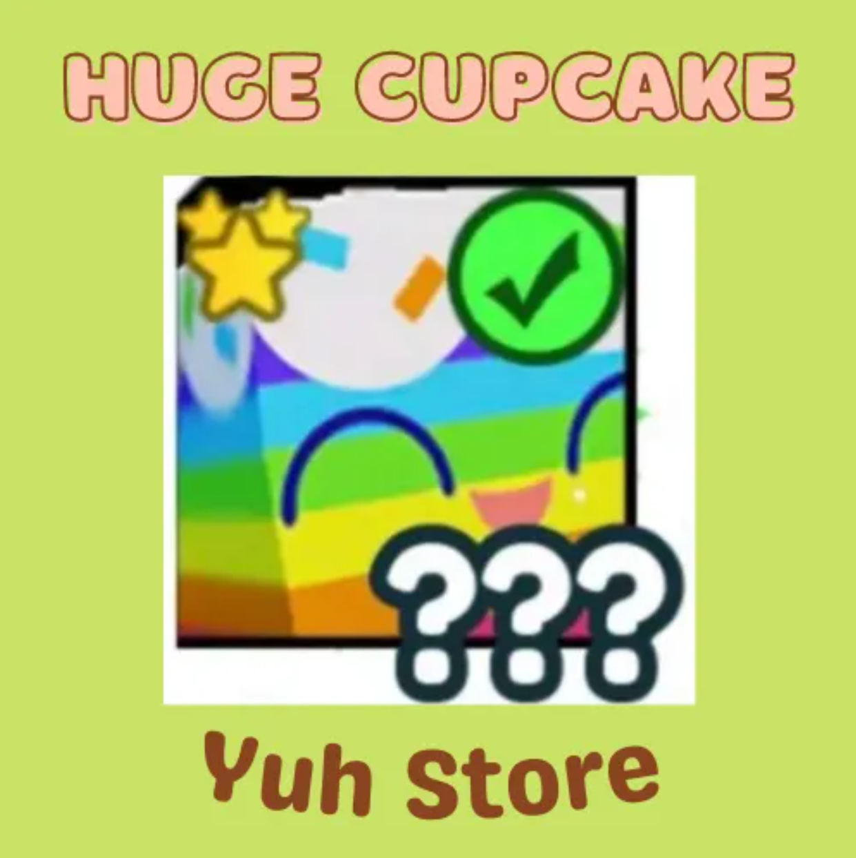 Huge Cupcake Pet Simulator X Fast Delivery