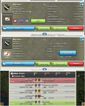 【ODYSSEY】 ➤LEVEL 5 CLAN ➤ UNRANKED CWL LEAGUE ➤ CLAN CAPITAL 1 ➤ WIN 4