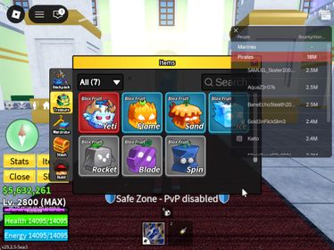 ID 524:Level 2800+God+ Yeti Inven|Unverified Account|Auto Delivery|Blox Fruits