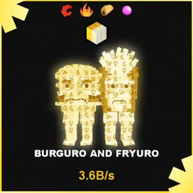 Divine Burguro and Fryuro 3.6B Steal a Brainrot