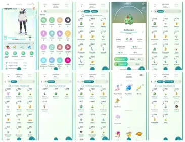 [#213] LVL 70 🔥 | 20 Shiny | 13 Costume | 11 Shiny Costume | 4x 100iv | 1 Master Ball | 5 Million stardust | 1000 Item Storage | 450 Pokemon storage | Instant Access