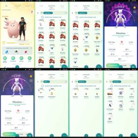 Pokemon GO LVL 37 | 2x Mewtwo | 19 Legendaries | 560K Stardust | Shaymin | Meltan | 2 Shiny | Full Access | R001