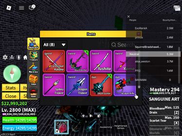 ID 551:LV2800+Sanguine Art+CDK+SG+6 Race V4 Full Gear + Shark Anchor |Human,Angel,Mink,Shark,Cyborg,Ghoul|Unverified Account|Auto Delivery|Blox Fruits