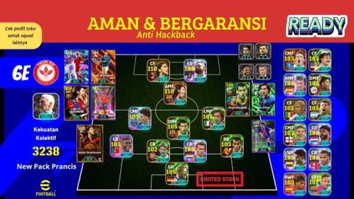 Android | iOS Efootball Mobile Account - Real Picture✨Fast Respon⚡