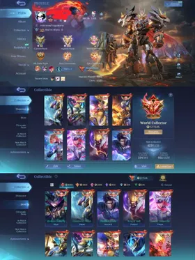[CHANGEABLE EMAIL] 13 LEGEND | 45 COLLECTOR | FULL STREET FIGHTER | FULL KOF | FULL EXORCIST | FULL ABYSS | GALAXY COLLECTION ACCOUNT
