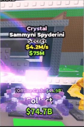 Crystal Sammyni Spyderini - 4.2+M/s - Secret M1X / Fast delivery!