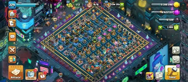 PREMIUM TH18 FULLY MAX ➤ 8X EPIC EQUIPMENT MAX ➤ CYBER SCENARY WITH FULL SET [ HEROS-102-105-65-80-55 ] ➤ TH18 MAX ➤ B.BASE 10 MAX ➤ NC 500