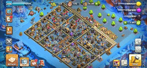 Th18 Almost Maxed | Hero-105-105-80-55 | Equipment-15-Epic Almost Max | XP-249 | Defence Wall Almost Max | NC-Yes | BEST-DEAL