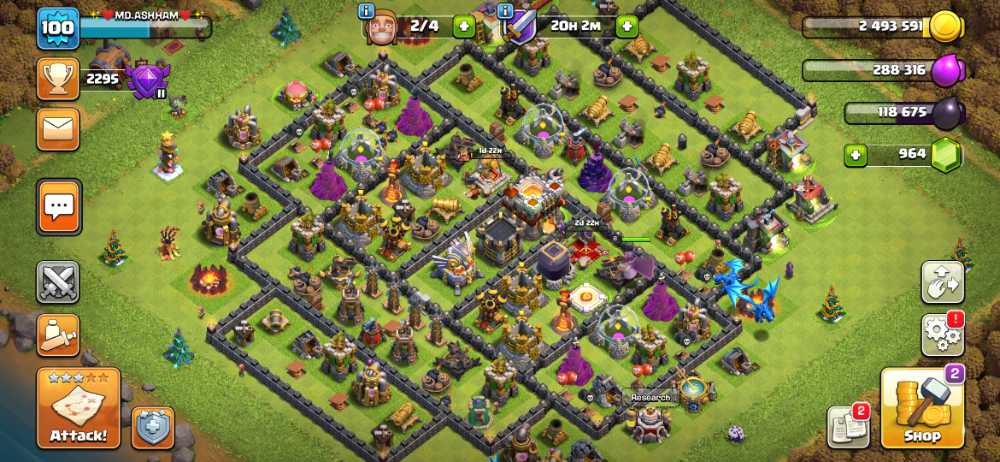 TH11,heroes 20/17/10| AmazingWall|LVL127|War Stars:612|GEMS:900|Stronger Base|iOS Android|Guaranteed|Fastest delivery
