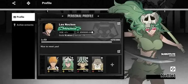 BSR298 – NA Crunchyroll Account | Ichigo True Shikai & Nelliel Sign + Seal Core, 18K Jade, 300+ Tickets