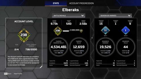 LVL 738 | 5 HEIRLOOMS | HEIRLOOM KARAMBIT, WRAITH, WATTSON, ASH PRESTIGE SKIN, PK | 323 BALLER | BP S3 4 13 14 FULL MAX | BP S15 S16 LVL 100 | S3 DIVETRAIM PERM | FULL EMAIL ACCESS | GUNDAM SKINS |