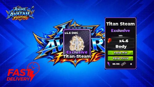 AURAS Exclusive Titan Steam X4.6 | Anime Avatar Fighting