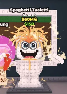 Spaghetti Tualetti 60M/s | Brainrot Secret | Cheapest 💯🔥 | Instant Delivery ⚡ | Steal a Brainrot | SAB