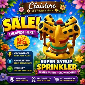 250x Super Syrup Sprinkler | Grow a Garden 2 (Fallworld)
