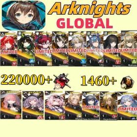 Global EN|220000-230000 synthetic jade+1460-1550 origin stone or Single number 780-800 draws+Togawa Sakiko or Yu or Chongyue or Ling or Virtuosa  or Muelsyse or Texas the Omertosa or Degenbrecher or Typhon or Goldenglow or  Lemuen One of them /Some chapters passed [Android/IOS] Arknights