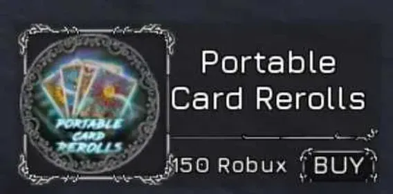 Portable Card rerolls - Ryujin