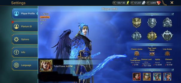 [1 Mythical Champions][6.31M] Embrys(6*) + 50 LEGENDARY (Leonardo+Raph+Mich(5*),Mith(5*),Arb,Yakarl,Armanz(5*),Zaharis(6*),Yukimasa(5*),Hilvi,Rotos,Sicia,Islin,April,Wythir,Skorid...) + 2k UNM + RTA AVATAR