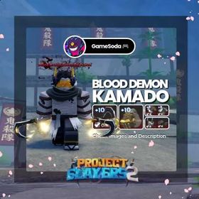 🔥 Kamado | 91 per M1 | Check Description | Lv. 225 | +10 T3 Nightfall Sickles & +10 T3 Nightfall Gauntlets | Complete Nightfall Set l Max Blood Manipulation | ✅ Unverified Account |⚡ Automatic Delivery | Project Slayers 2