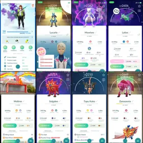 LVL 38👑Mega Mewtwo Y👑5 Shiny Legend (Latios/Zamazenta/Moltres/Solgaleo/Tapu Koko) ✨Special Bg Zacian✨53 Legendary✨8 Shiny✨16 Location & 4 Special Bg