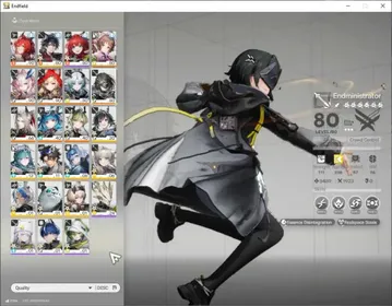 Asia|Lv 59|8 SSR (4 Limited) + 18 (*6 Weapon)|(Rossi,Laevatain P2)+Signature,Arcane,Mi Fu|Female Mc|Log Gryphlink|END2193