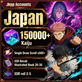Japan | Single Draw Scroll X500, 150000+ Kaiju, SSR Recall Illustrated Book 20-30, The inspiration of death Mahito, A Life Entrusted to Me Yuji Itadori, Yuta Okkotsu