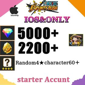 DCL23👉Global ⚡[IOS/Only]⚡[Instant Shipping][5000+RD][2200+GFGF]  4★ Monkey D.Luffy 】+70+ Random  4- Star Characters+。[initial account