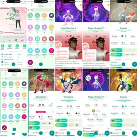 RAREST⚡SHINY MEGA MEWTWO Y⚡330 LEGENDARY⚡HUNDO MEGA MEWTWO X&Y⚡ SHINY ZAMAZENTA SHIELD⚡LUCKY DUSK MANE NECROZMA⚡LUCKY BLACK FUSED KYUREM ✨73 SHINY ⚡12 SHINY LEGENDRY⚡ INSTANT DELIVERY 🚚