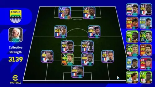 Android|National Team Pack France 2026|3 Epic Gerrard Pique|Show Time Kylian Mbappe,Etc|Check SS|Take Mail|PES2026|EF2484