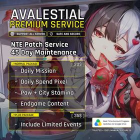 Patch (45 Days) Ultimate Maintenance Service Neverness to Everness | Full daily Report
