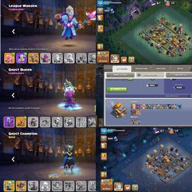 GEMS-8841 | STACKED TH17 NEAR MAX | HERO:96-100-49-73-47-11 | CWL-1772 | ALMOST 7 EPIC MAX | LEAGUE SKIN | PAINTER SCENERY | MAGIC ITEMS FULL | 7X SKINS | XP-210 | FULL ACCESS | BH10
