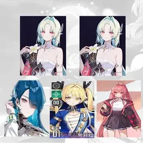 Asia| lv5-11 |Heidemarie + Heidemarie + Heidemarie weapon + Tiphira + Mei Lin + Random 0-3 SSR + Random 4-star character|Fast delivery