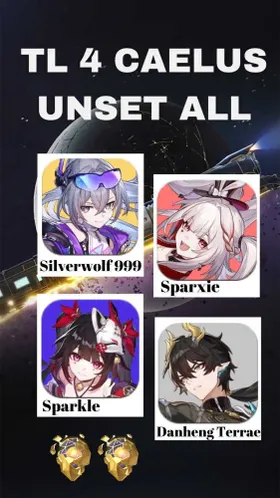 [ASIA] IK 4 | Sparxie + Silverwolf LV 999 + Sparkle + Danheng Terrae + Ruanmei Skin + 2 GCS.