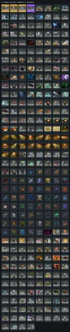 💠MMR 3020 💠Behavior 10696 💠Communication 7467 💠398 matches 💠37 trophy 💠14 tokens 💠skins